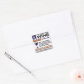 Wijnrecept Sticker (Envelop)