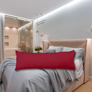 Wijnrood effen kleur   Klassiek   Elegant Lichaamskussen