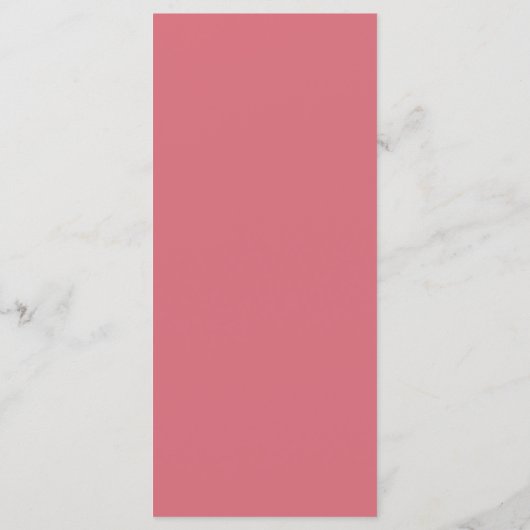Wijnroze flamingo elegant menu (Achterkant)