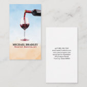 wijnschenking | proefnemingen visitekaartje (Voorkant / Achterkant)