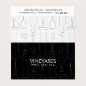 Wijnset Visitekaartjes (Buitenkant ongevouwen)