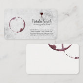 wijnspecialist visitekaartje (Voorkant / Achterkant)