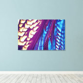 Wijnsteenzuur Crystals Canvas Afdruk (Insitu (Houten vloer))