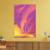 Wijnsteenzuur Crystals Canvas Afdruk (Insitu (Woonkamer))