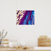 Wijnsteenzuur Crystals Poster (Keuken)