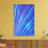 Wijnsteenzuurkristallen Canvas Afdruk (Insitu (Woonkamer))