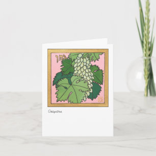 Wijnstok, één van de zeven species van Israël Kaart