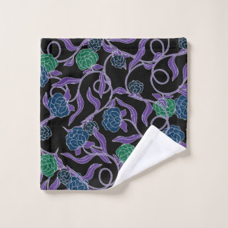 Wijnstok onder maanlicht - Mysticool Collectie Bad Handdoek