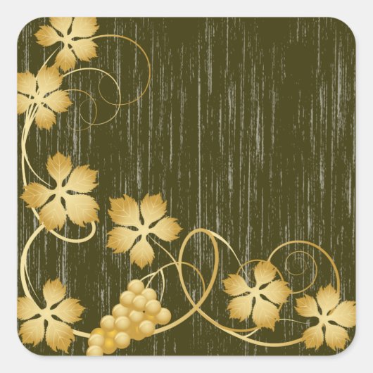 Wijnstok Stickers (Voorkant)