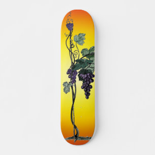 Wijnstokskateboard voor druiven skateboard