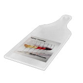 Wijntest met vrienden op een snijplank (Hoek)