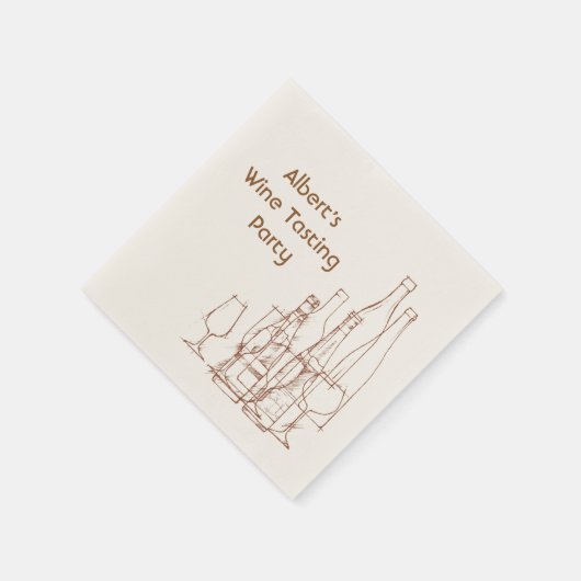 Wijntest Servetten (Hoek)