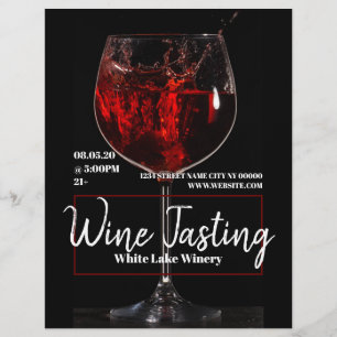 Wijntest Winery Flyer-Poster Flyer