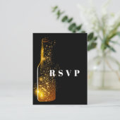 wijnthema, partij, Briefkaart RSVP (Staand voorkant)