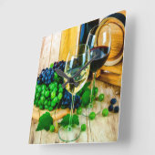 Wijntijd Vierkante Klok (Hoek)