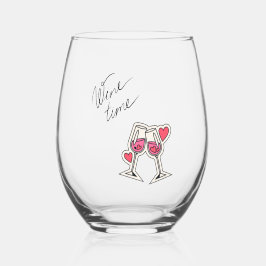 Wijntijd Wijnglas Zonder Voet