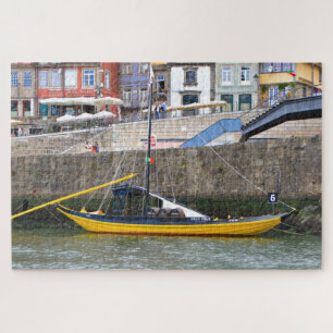 Wijnvat boot, Porto, Portugal Legpuzzel