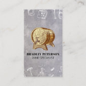 Wijnvat | Sommelier Visitekaartje (Voorkant)