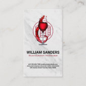 wijnvat | Wine Splash Logo Visitekaartje (Voorkant)