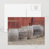 Wijnvaten Briefkaart (Voorkant / Achterkant)