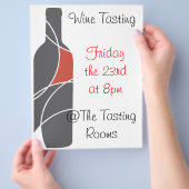 Wijnvlieger Flyer (Hand)