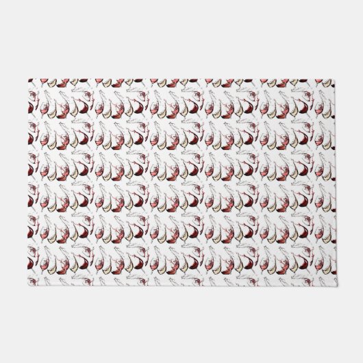 ***WIJNWIJN EN MEER WIJN** OMVANG DEURMAT (Voorkant)