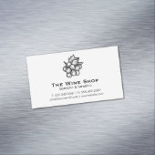 Wijnwinkel Magnetisch Visitekaartje (Voorbeeld)