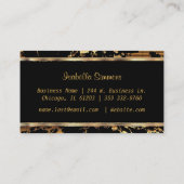 Wijnzegels en  lips - donkerroze visitekaartje (Achterkant)