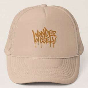 Wijs afdwalen trucker pet