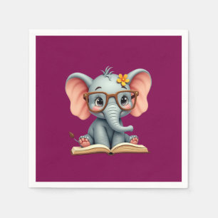 Wijs Baby Olifant Servet
