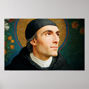 Wijsheid en geloof: de heilige Albertus de Grote Poster