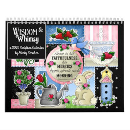 "Wijsheid en Whimsy" 2026 Bijbeltekstkalender Kalender