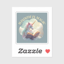 Wijsheid is magie - Schattigee eenhoorn