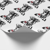 wijshond cadeaupapier (Hoek)