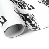 wijshond cadeaupapier (Rol Hoek)