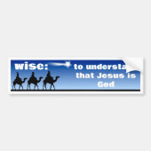 Wijze Bumpersticker (Voorkant)