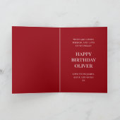 Wijze Gentleman Bulldog in Tux, Grappige Honden Kaart (Binnen)