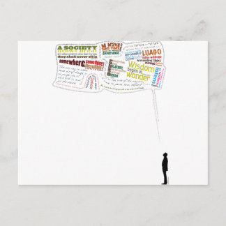 Wijze offertes briefkaart