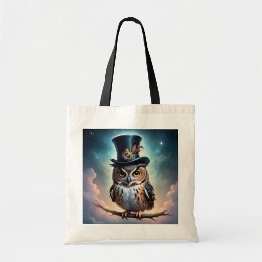 Wijze Uil Tote Bag (Voorkant)