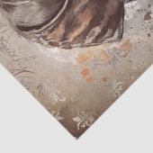 Wijzer Duitse kortharige hond Waterverf Tissuepapier (Detail)