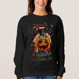 Wijzer Hond Gelukkig Thanksgiving Halloween Xmas P Trui