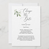 Wijzig de datum Kaart - Corona Virus kaart (Voorkant)