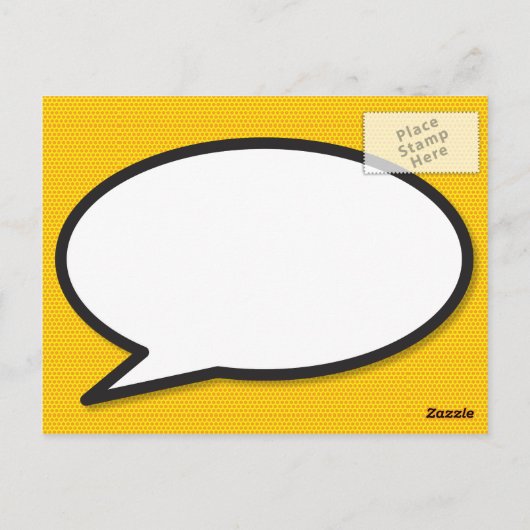 Wijzig de datum New Date Modern Fun Comic Briefkaart (Achterkant)