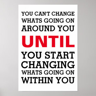 Wijzigen binnen poster