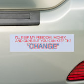 Wijzigen Bumpersticker (Op auto)