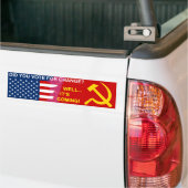 Wijzigen komt eraan bumpersticker (Op Truck)