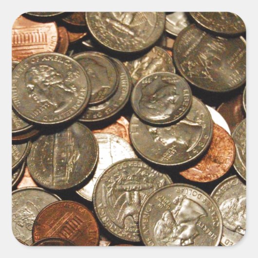 Wijzigen Vierkante Sticker (Voorkant)