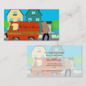 Wijziging adres verplaatsen Home Visitekaartje (Voorkant / Achterkant)