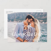 Wijziging Briefkaart voor uitstellen van weddensch (Voorkant / Achterkant)