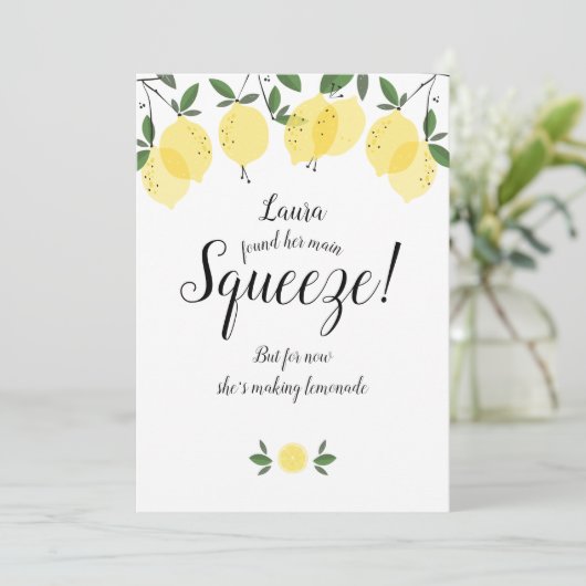 Wijziging datum Vrijgezellenfeest uitgestelde kaar Kaart (Staand voorkant)